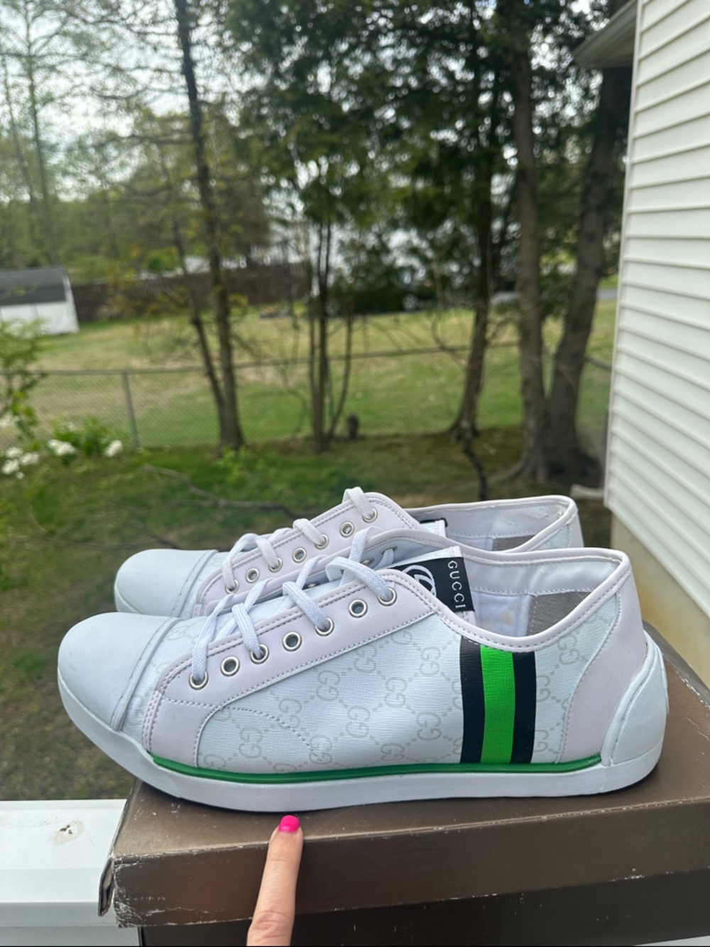 Gucci Monogram Sneakers 191397 - Picture 7 of 16